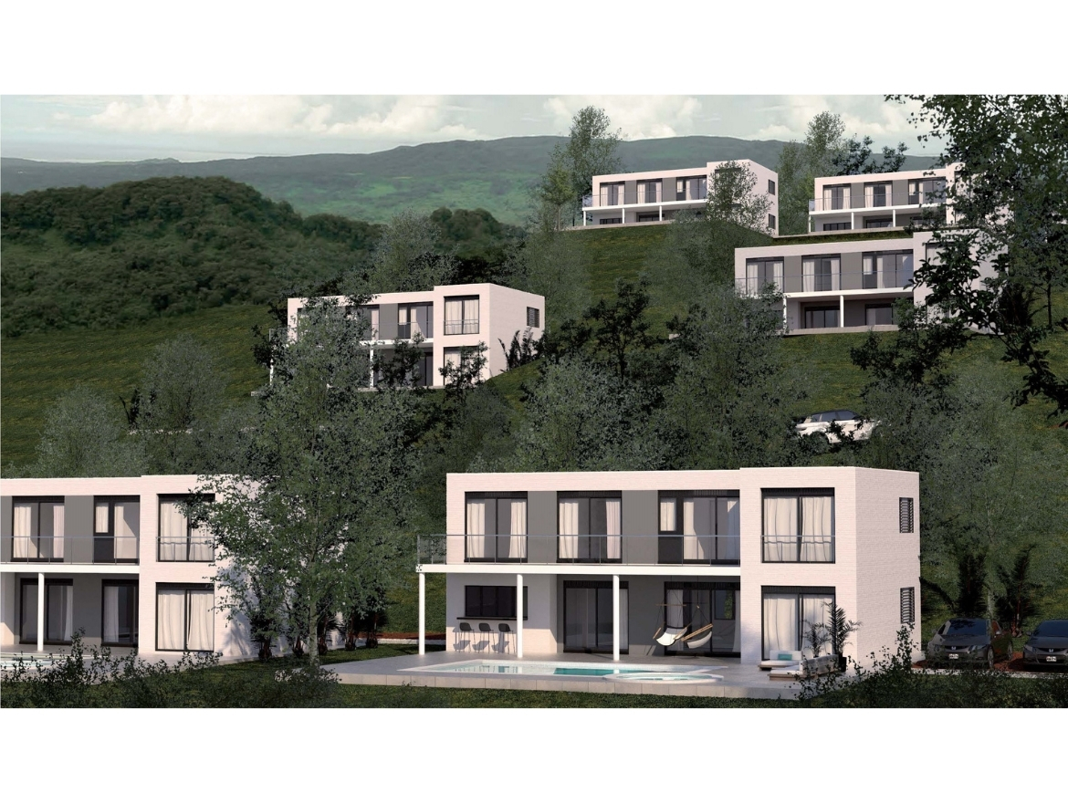 Oriol Pujol Mata, arquitecte. 8 habitatges unifamiliars Villeta