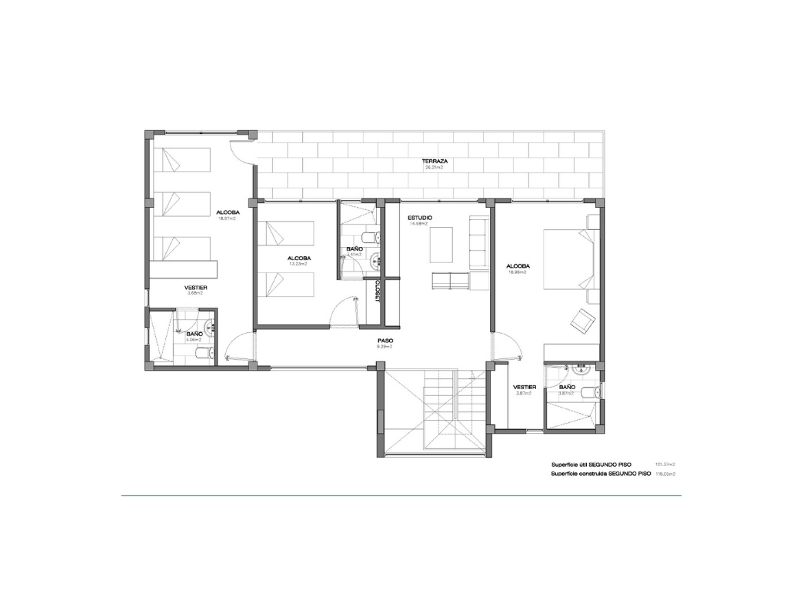 Oriol Pujol Mata, arquitecte. 8 habitatges unifamiliars Villeta