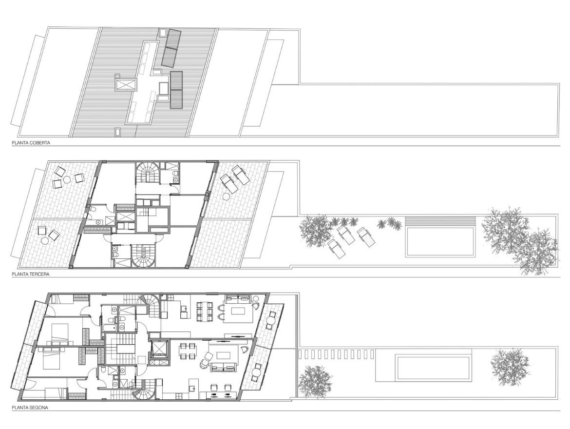 Oriol Pujol Mata, arquitecte. Edifici plurifamiliar 6 habitatges i 2 locals a Sant Boi de Llobregat