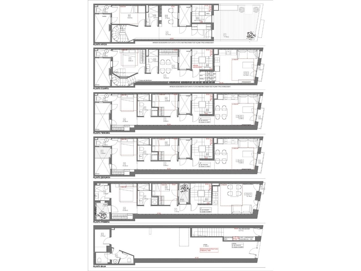 Oriol Pujol Mata, arquitecte. Rehabilitació integral edifici habitatges Tarragona